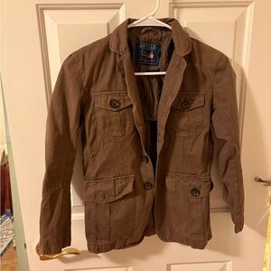 Women's Brown Utility Jacket